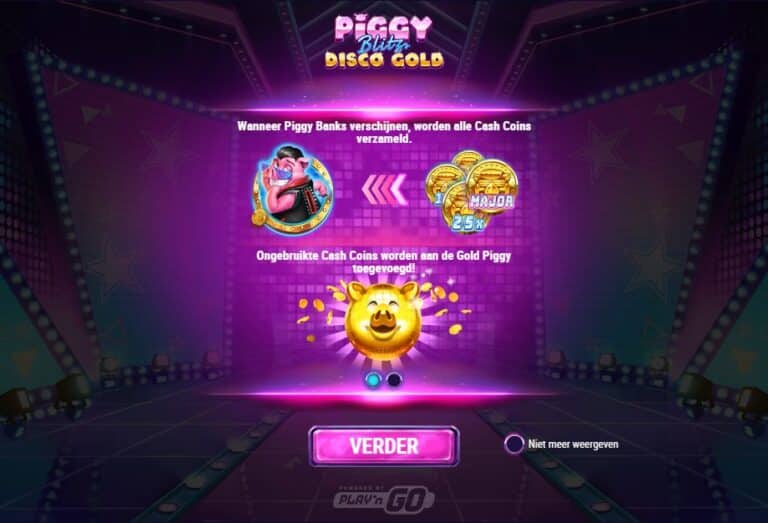 Screenshot 1 van Piggy Blitz Disco Gold